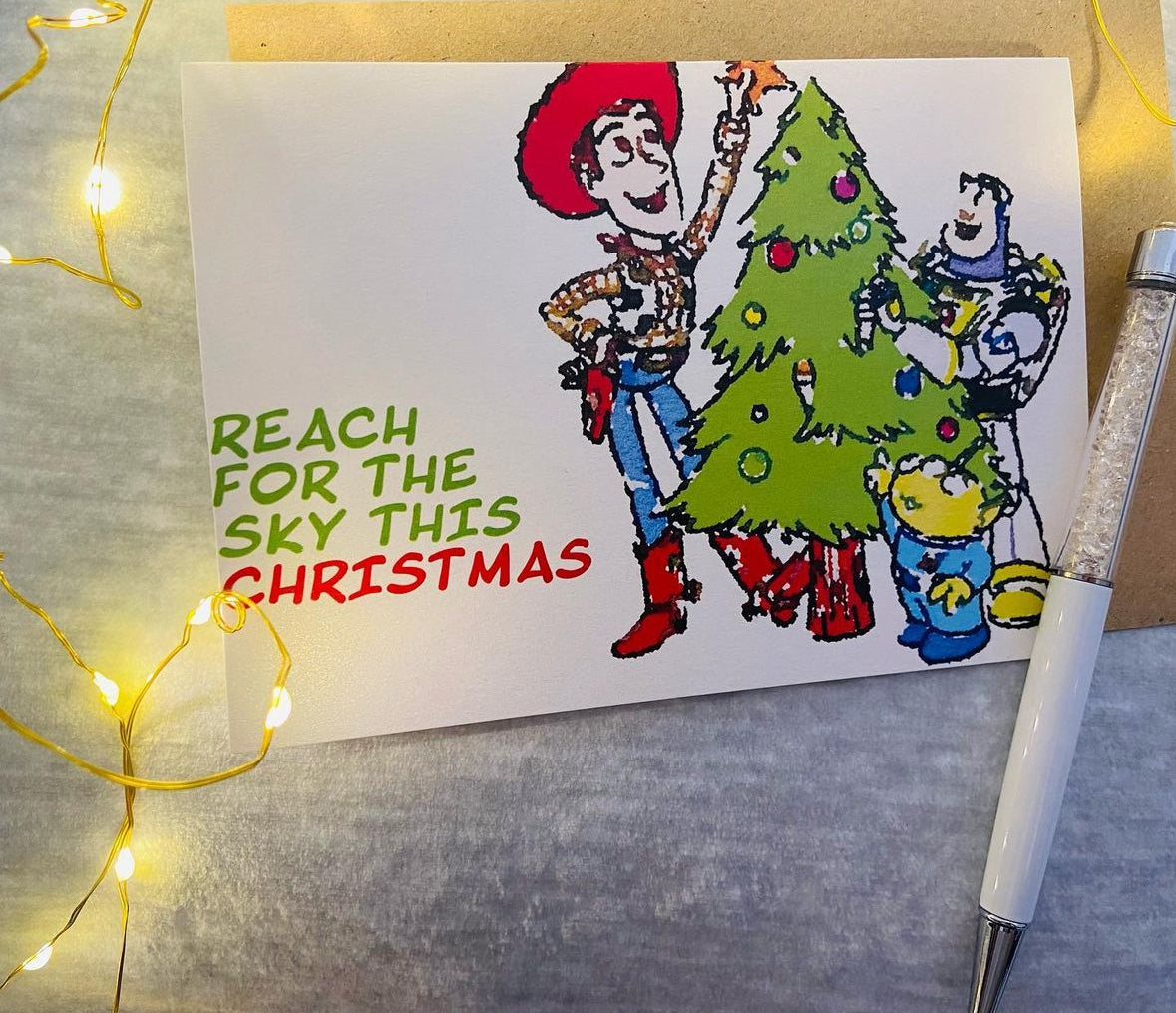 Reach for the Sky - Christmas Card